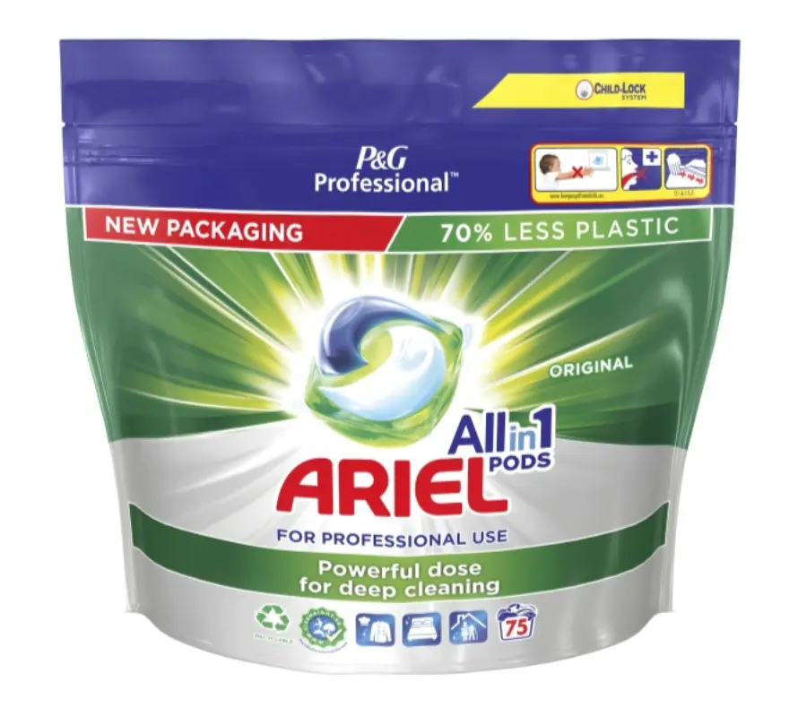 PROMO 3 - Ariel Wasmiddel Pods "Regular" Professional - All in one - 2x70stuks - 20% Korting