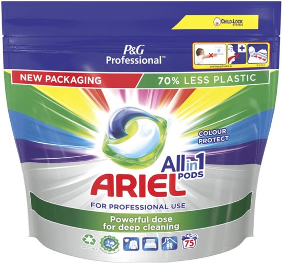 Ariel Wasmiddel Pods "Color" Professional - All in one - 70stuks