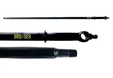 BRO Steel Monobloc met Waterdoorvoer - 150cmx32mm