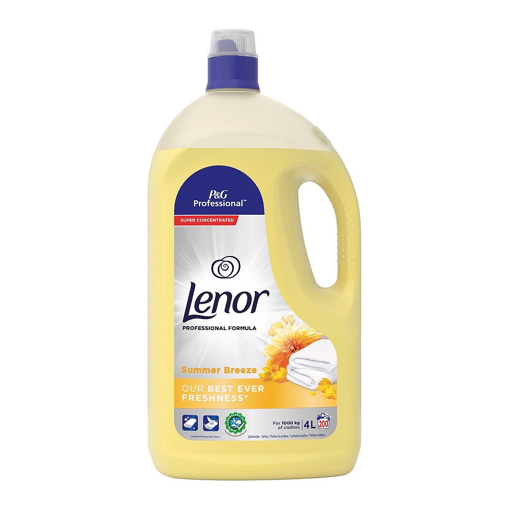 Lenor Wasverzachter Linen Care Summer Breeze - 200 Doseringen / 4L