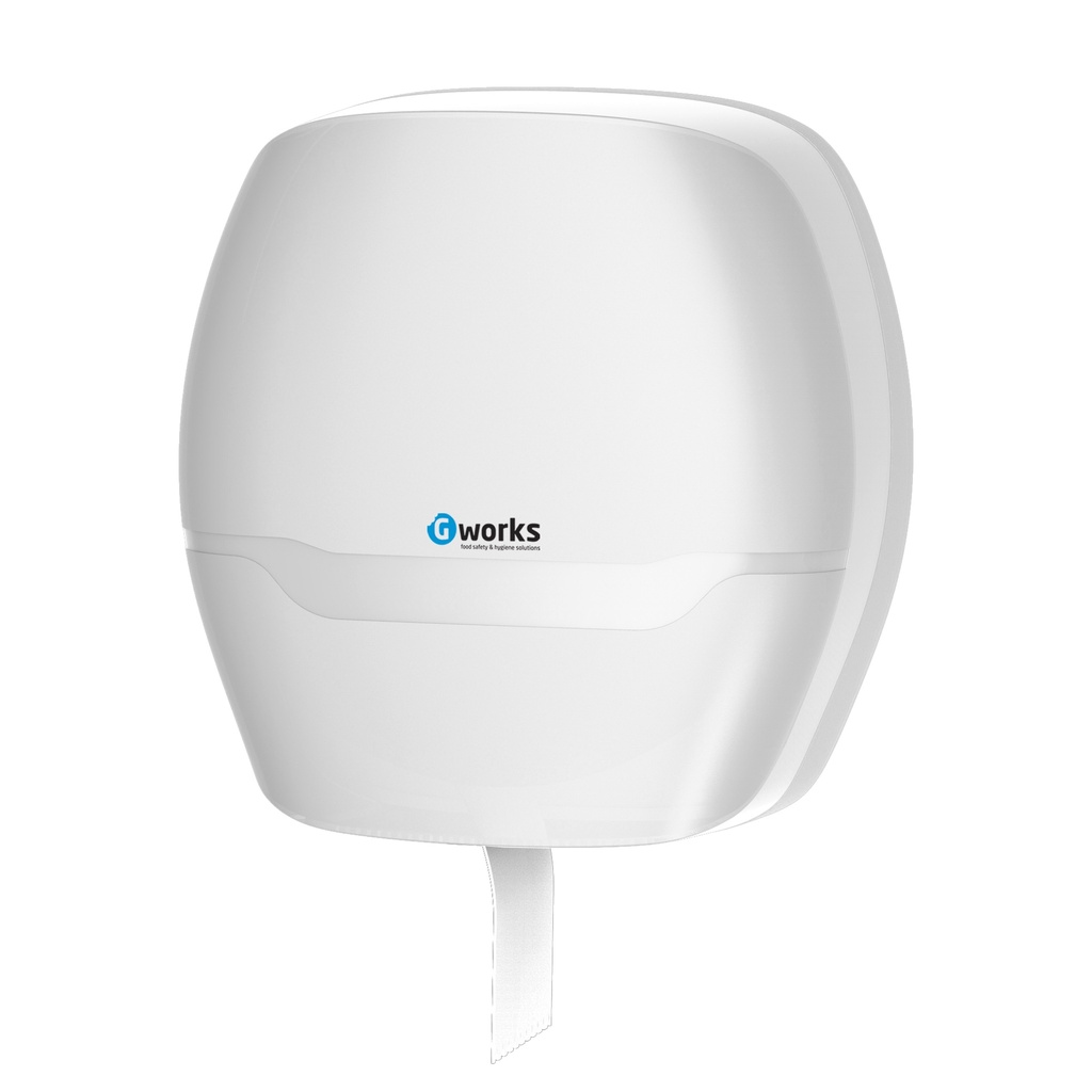 GLIMM Dispenser Toiletpapier Jumbo - Wit 