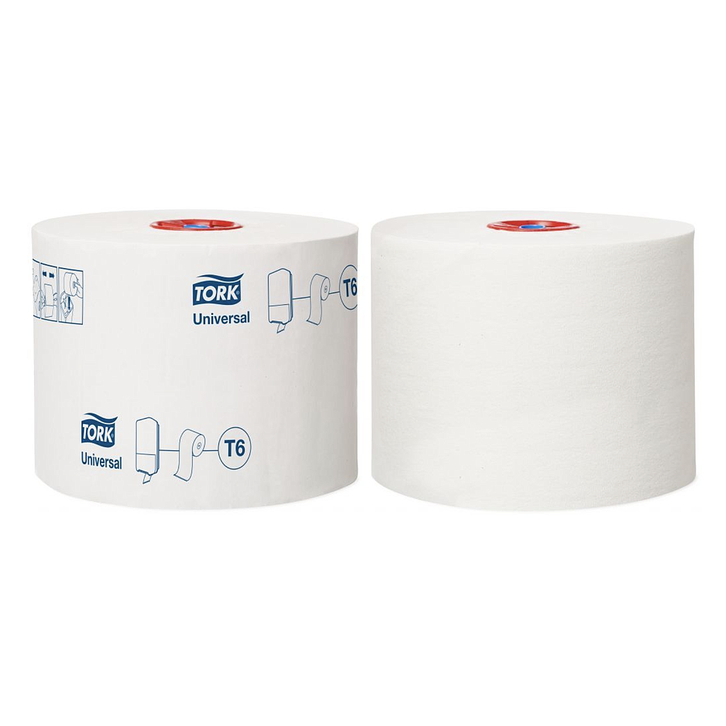 T6 127540 Mid-Size Toiletpapier - 1Laags