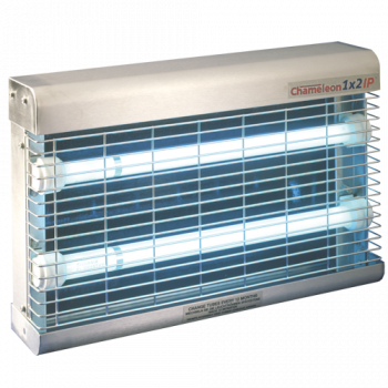 Elektrische Vliegendoder Chameleon 1x2 IP65 - Inox