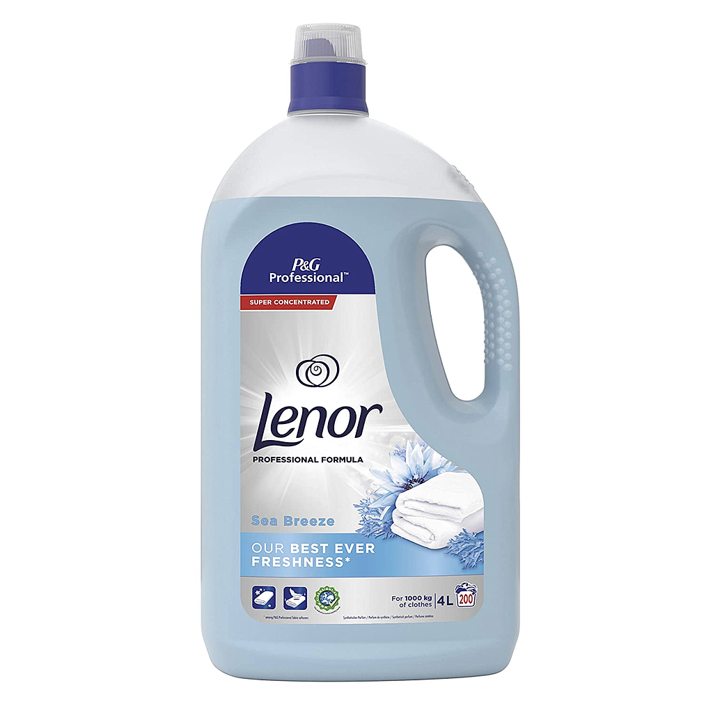 Lenor Wasverzachter Linen Care Sea Breeze - 200 Doseringen / 4L