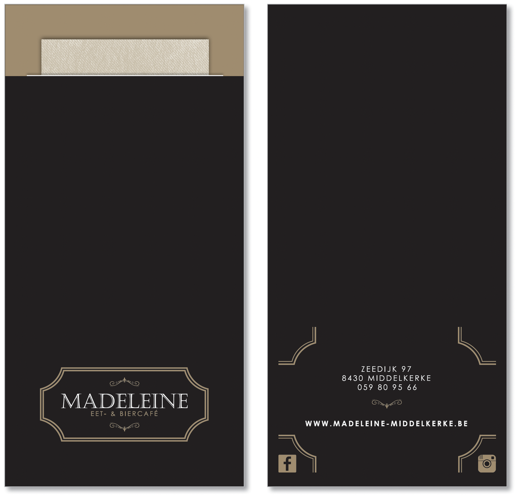 Bestekpochette Royal DP MADELEINE - 250st