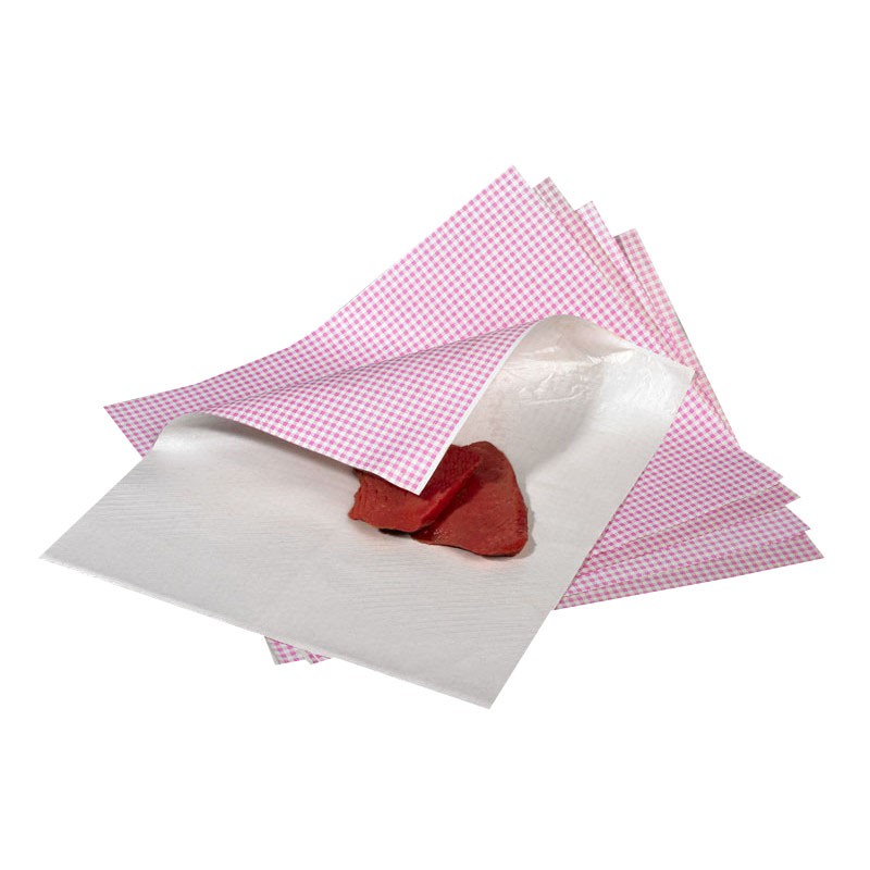 Duplexpapier Vichy Roze 32x40cm - 15KG