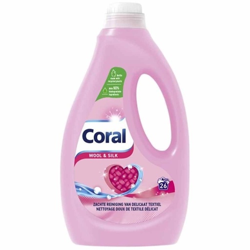 [AR02151] Coral Wasmiddel Wool & Silk - 1,17L