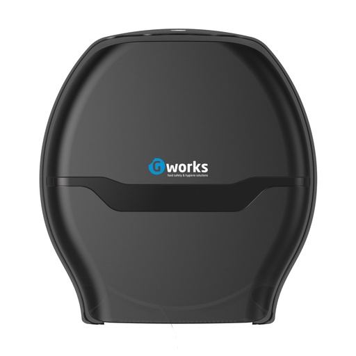 [AR03484] GLIMM Dispenser Toiletpapier Jumbo - Zwart