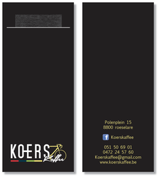 [AR03535] Bestekpochette Classic KOERSKAFFEE - 500st
