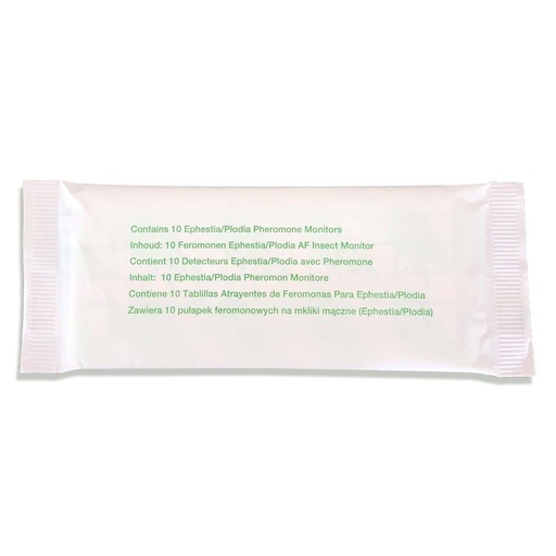 [AR04055] Lijmplaatje Vruchtmot voor Monitor Vliegende Insecten - Groen - 10stuks